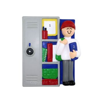 Locker w/ Student Boy 