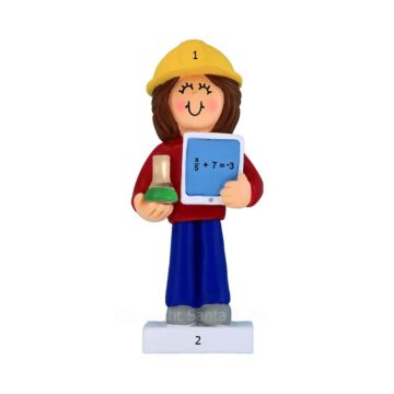 STEM Learner Girl Brown