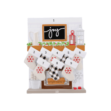 Fireplace Mantle / 8