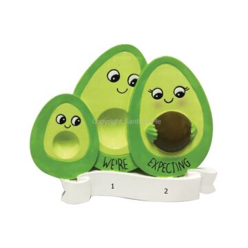 Expecting Avocado Family With 1 Child