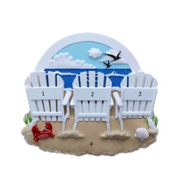 Beach Chairs Family / 3