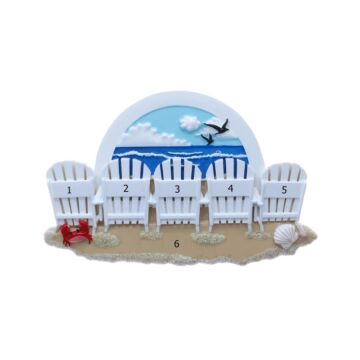 Beach Chairs Family / 5