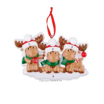 Cutesy Moose Family / 3