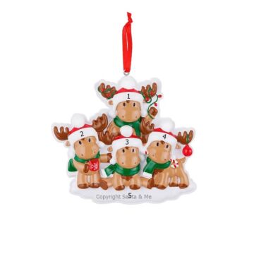 Cutesy Moose Family / 4