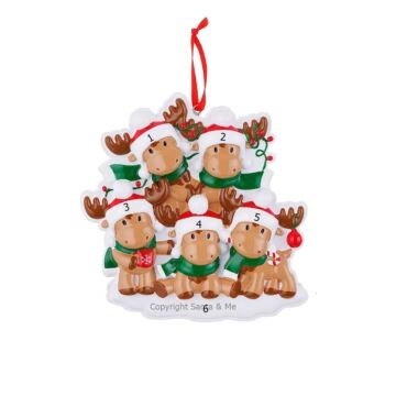 Cutesy Moose Family / 5