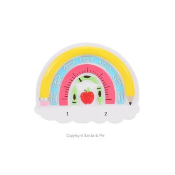 School Supplies Rainbow