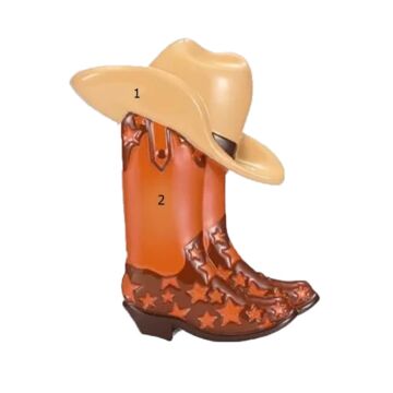 Cowboy Boot - Brown