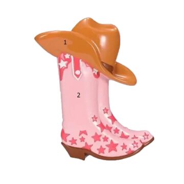 Cowboy Boot - Pink