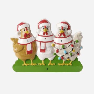 Chicken Family of 3