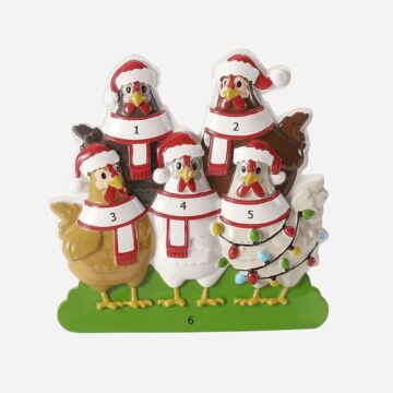 Chicken Family of 5