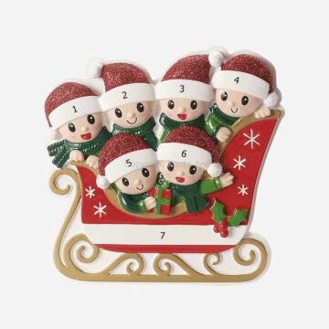 Sleigh Family of 6