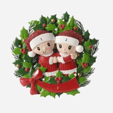 Wreath Couple