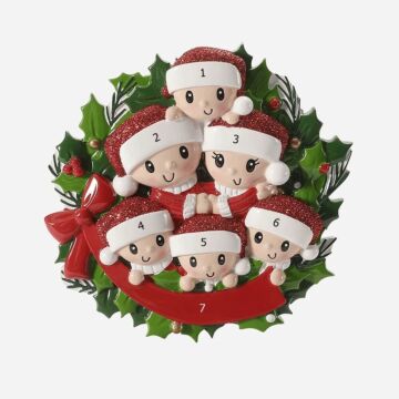 Wreath Family of 6