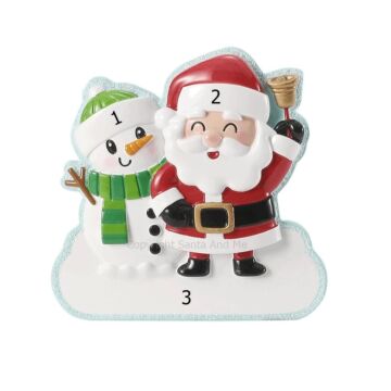 Cute Christmas Characters Couple