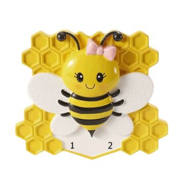 Pink Bow Bee