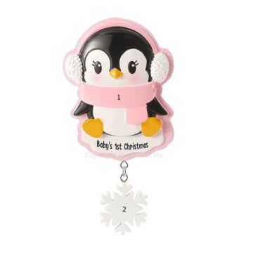 Baby's 1st - Baby Penguin /Pink