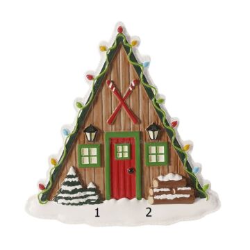 Festive Ski Lodge