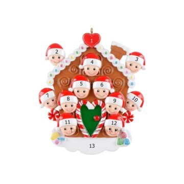 Gingerbread House Family / 11