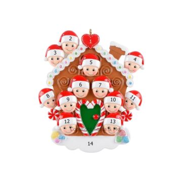 Gingerbread House Family / 12
