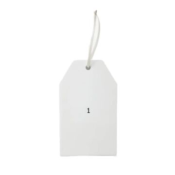 Tag Shaped Stocking Tag
