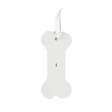 Dog Bone Stocking Tag