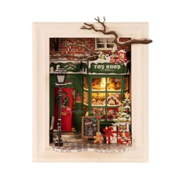 DIY Rolife 3D Wooden Puzzle - Santa's Toy Shop