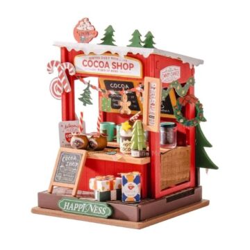 DIY Rolife 3D Wooden Puzzle - Cocoa Shop