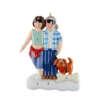 Cool Couple w/ Dog