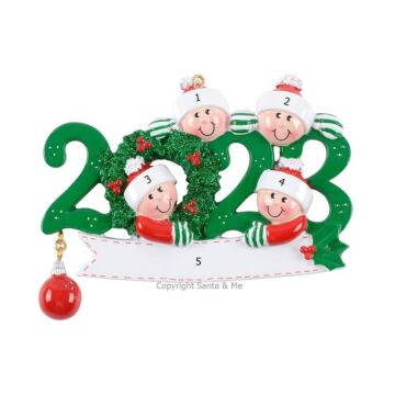 2023 Green Christmas Family / 4