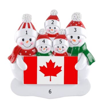 Canadian Snowman Family / 5