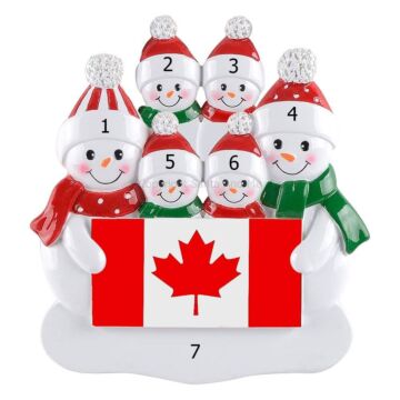 Canadian Snowman Family / 6