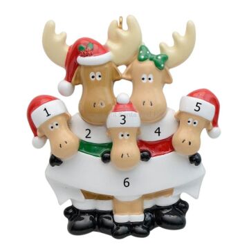 Festive Moose Family / 5
