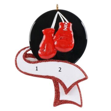Boxing Gloves with Ribbon