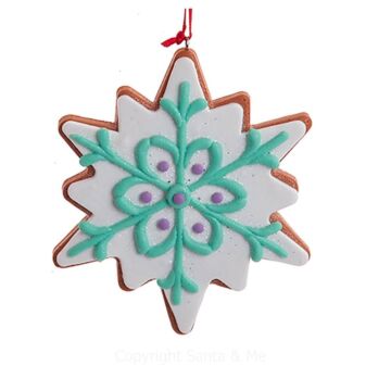 Pastel Green Star Cookie