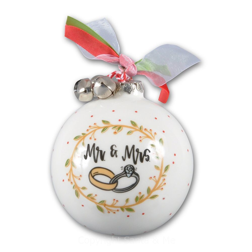 Mr & Mrs  - Ceramic Ball