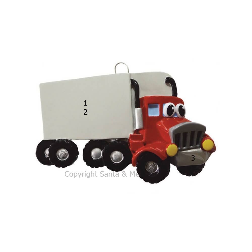 Semi Truck Toy