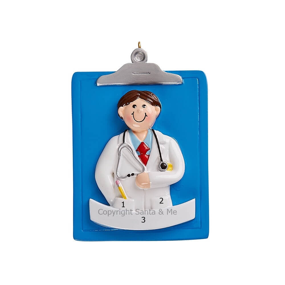 Clipboard Doctor Man