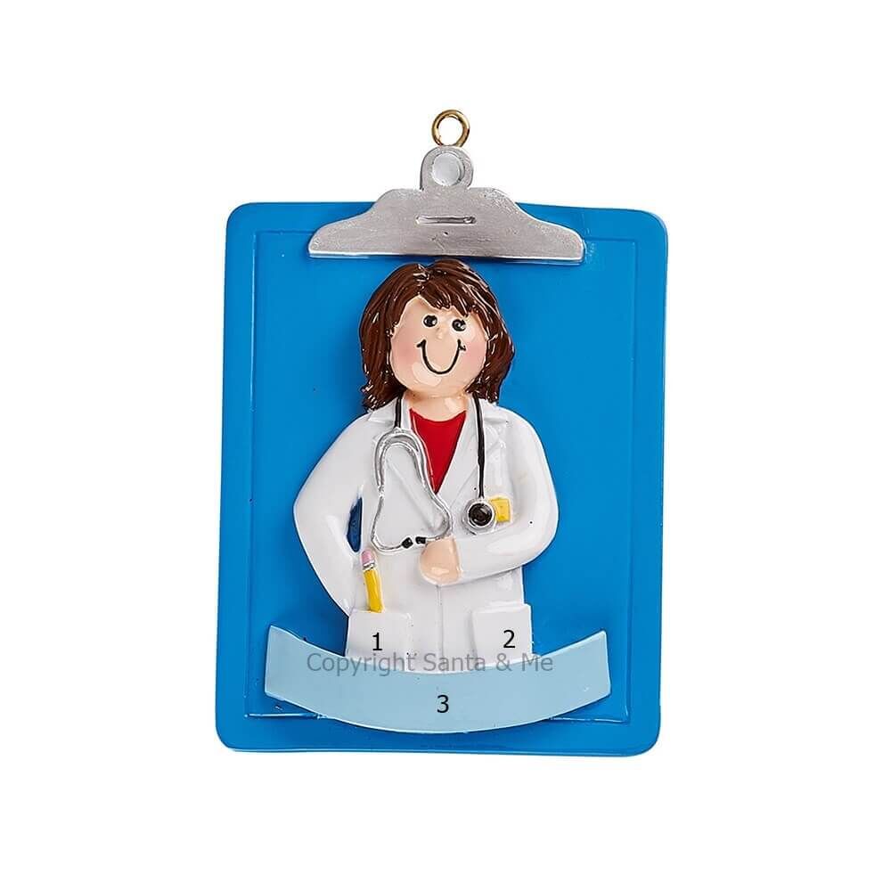 Clipboard Doctor Woman