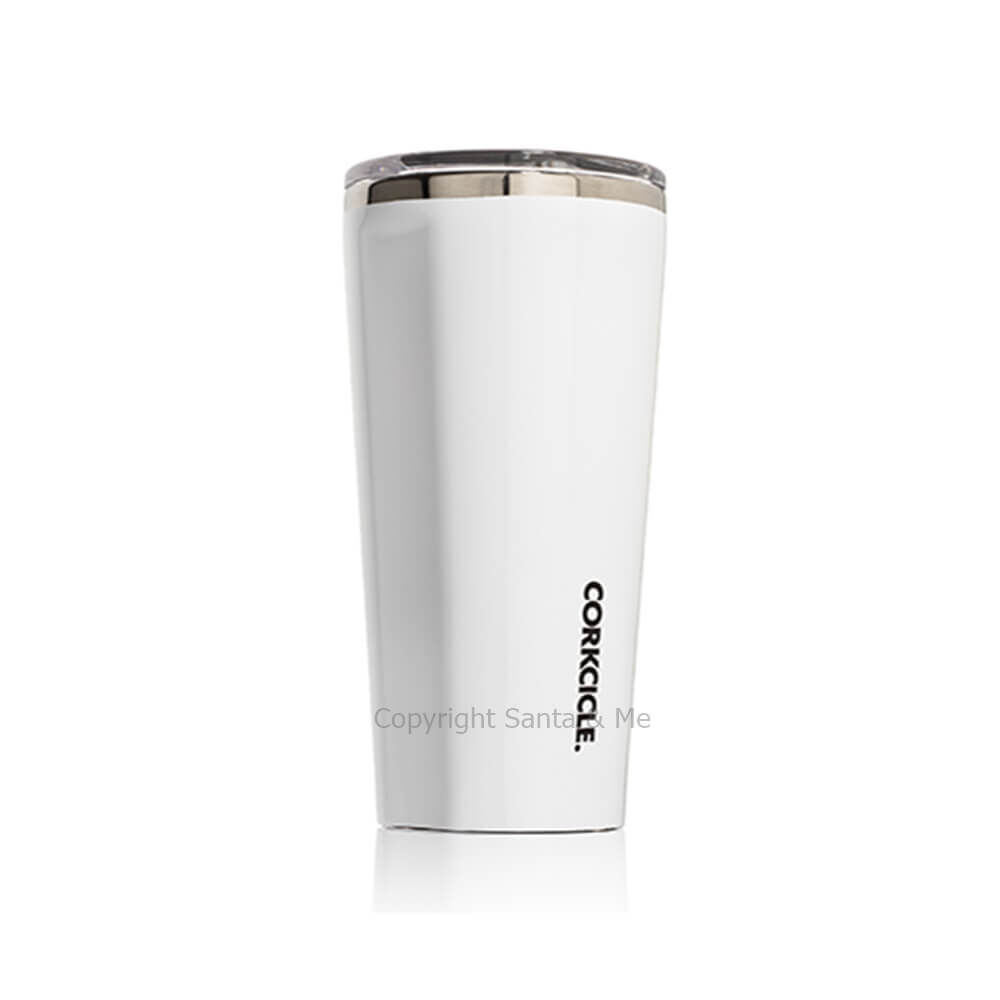 Gloss White - Tumbler (16oz)