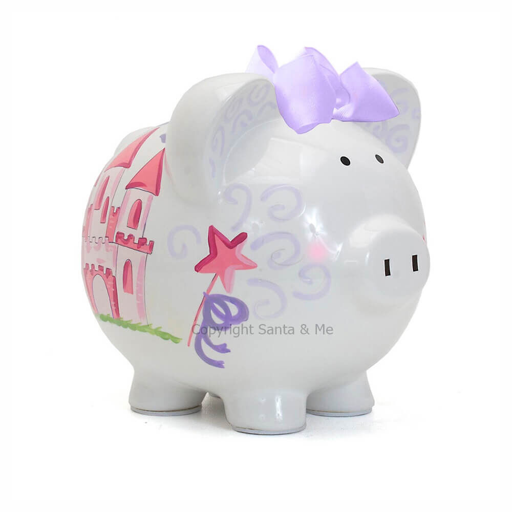 Fancy Fairy Castle Piggy Bank
