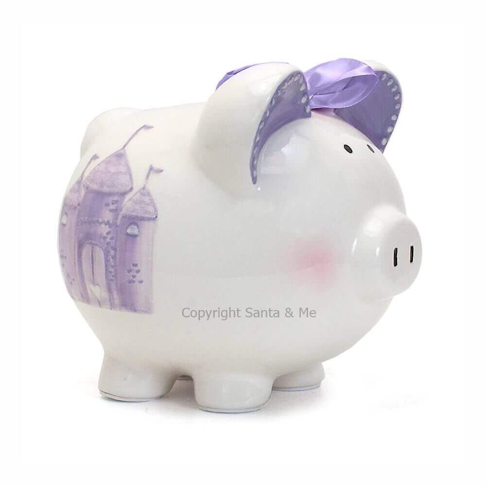 Fairytale Lavender Piggy Bank