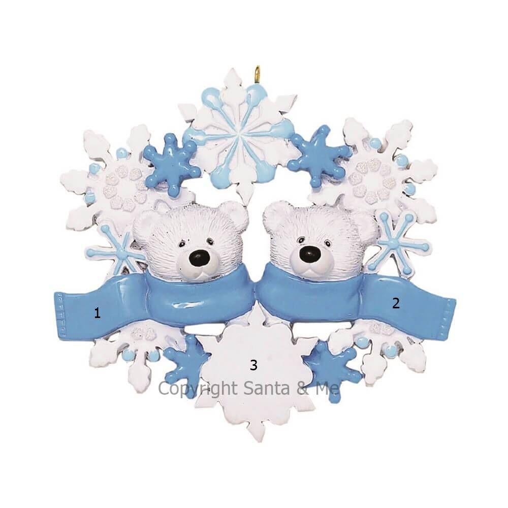 Polar Bear Wreath Family /2