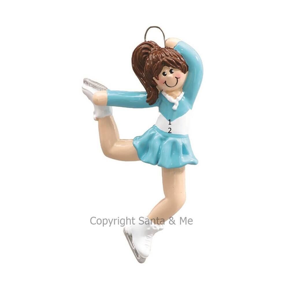 Ice Skate Girl/ Brown