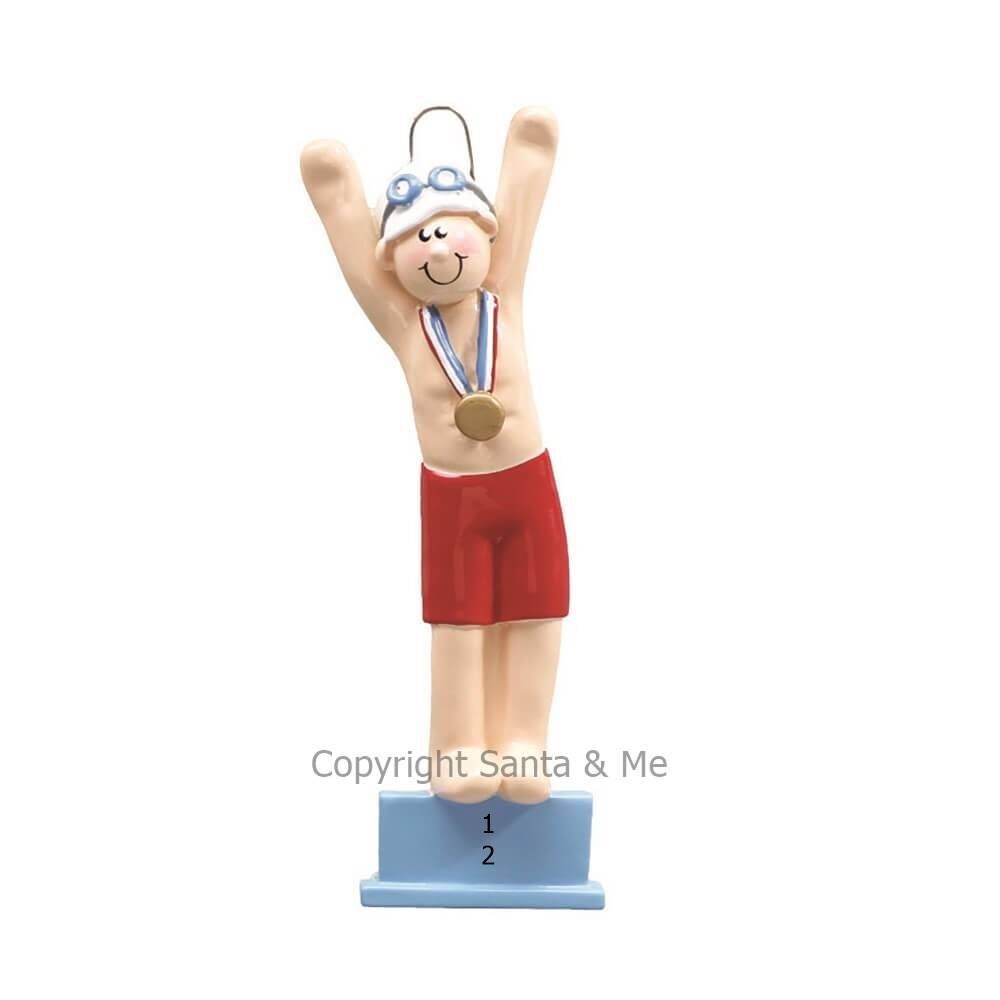 Swimmer Boy Platform