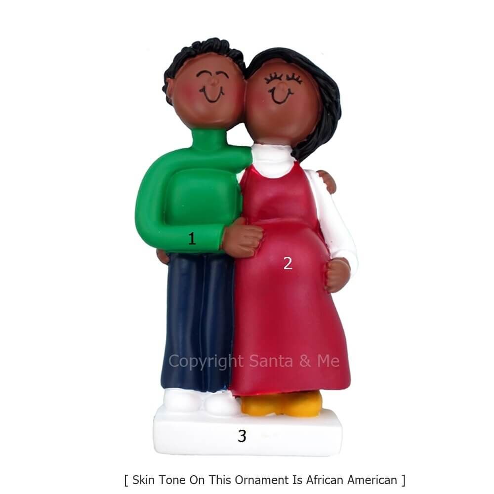 Pregnant Ethnic Couple