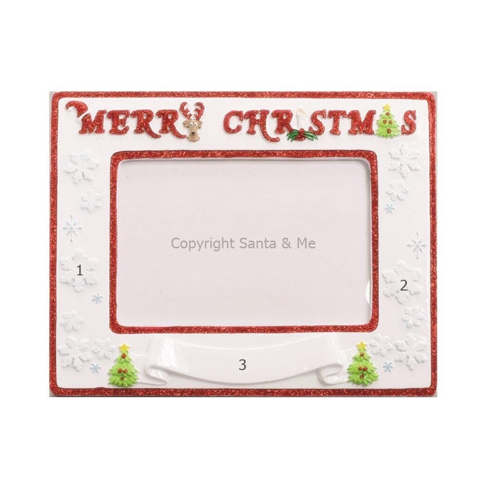 Merry Christmas w Banner (Picture Frame)