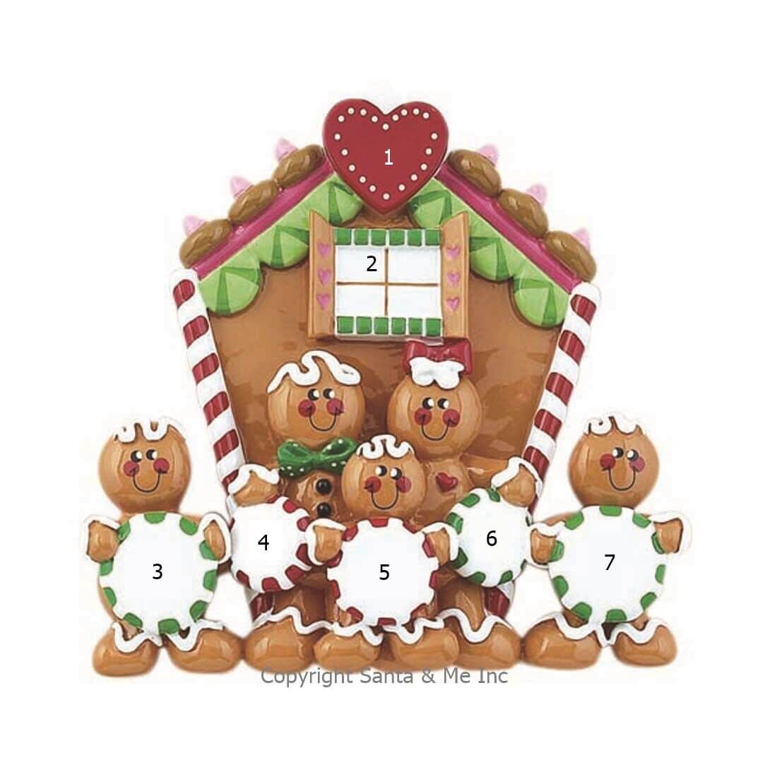 Gingerbread House /5 (Table Decoration)