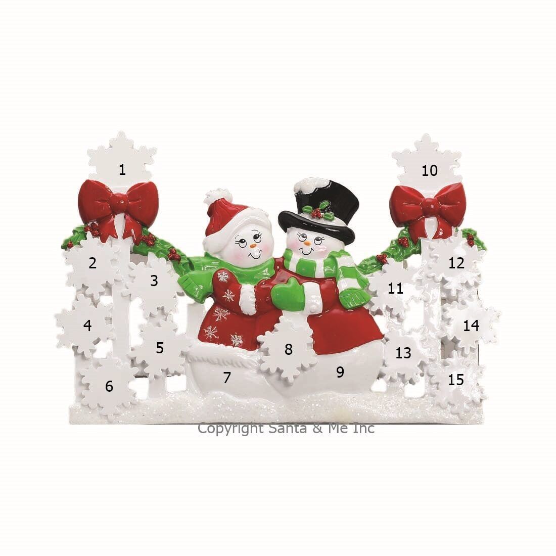 Snowflake Gate /Red (Table Decoration)