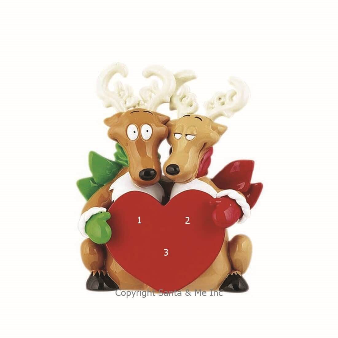 Reindeer Couple (Table Decoration)