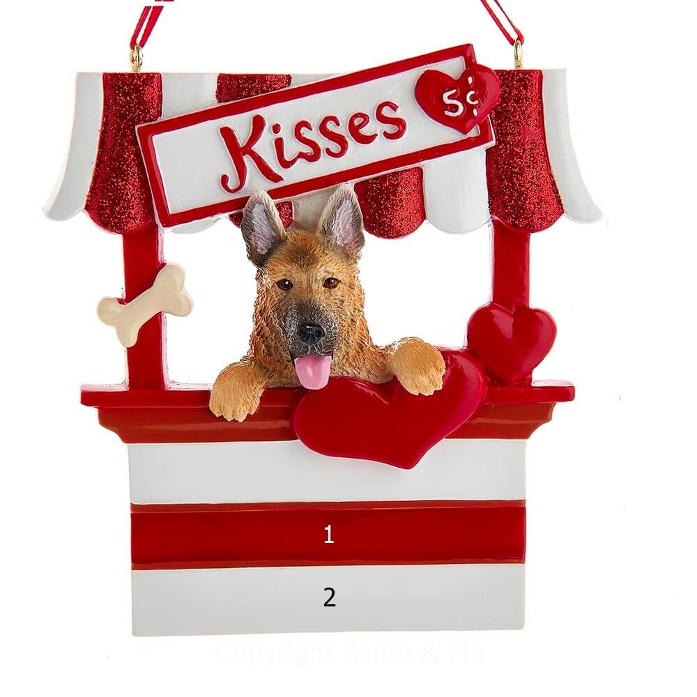 Kisses German Shepherd